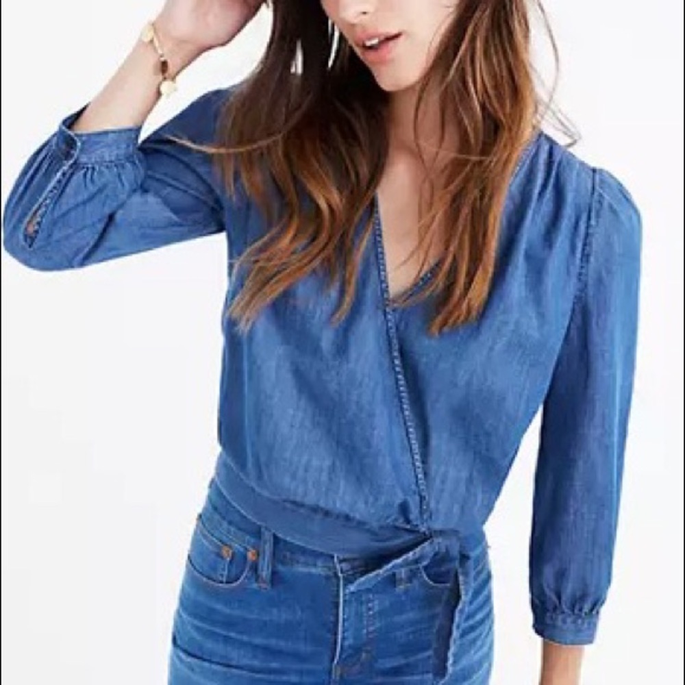 Madewell Wrap Top
